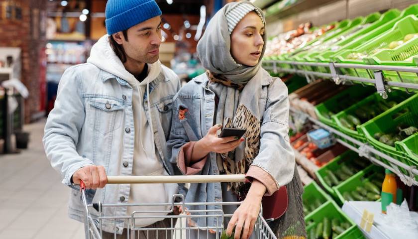 Couple Shopping