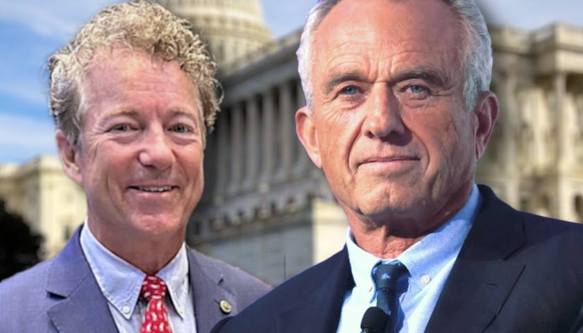 RFK Jr And Rand Paul In front of white house