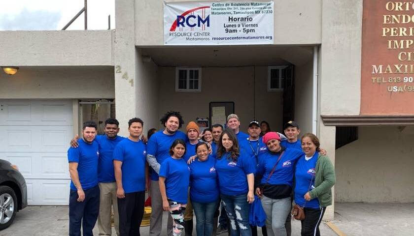 Group photo of Resource Center Matamoros staff