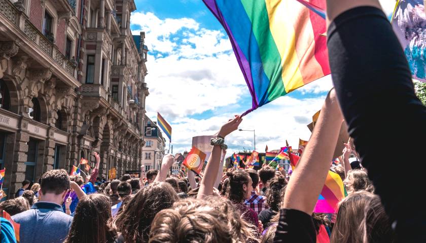 Pride event in France