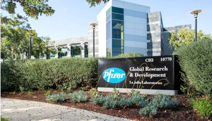 Pfizer Research and Development lab La Jolla, CA